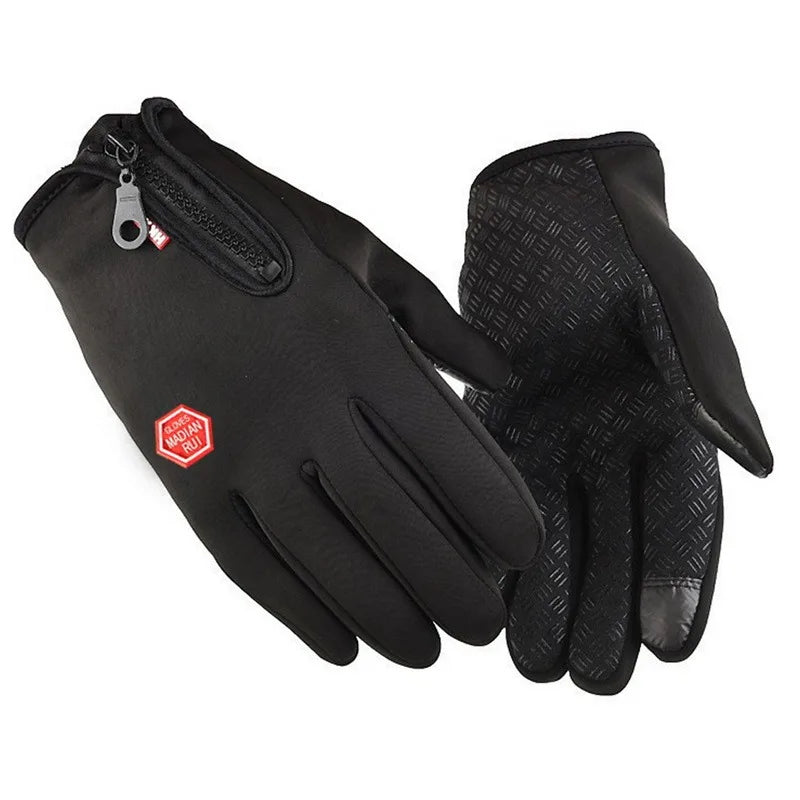 
                  
                    Men Winter Waterproof Cycling Gloves Outdoor Sports Ski Running Motorcycle Touch Screen Fleece Gloves Non-Slip Warm Full Fingers
                  
                