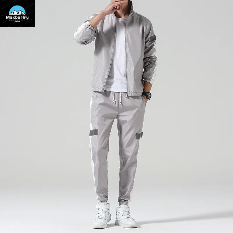 
                  
                    2Pcs Men Tracksuit Hoodie Tops Joggers Pants Tracksuit Set Male Running Jogging Sportswear Hooded Pants Mens Sweat Suit Workout
                  
                