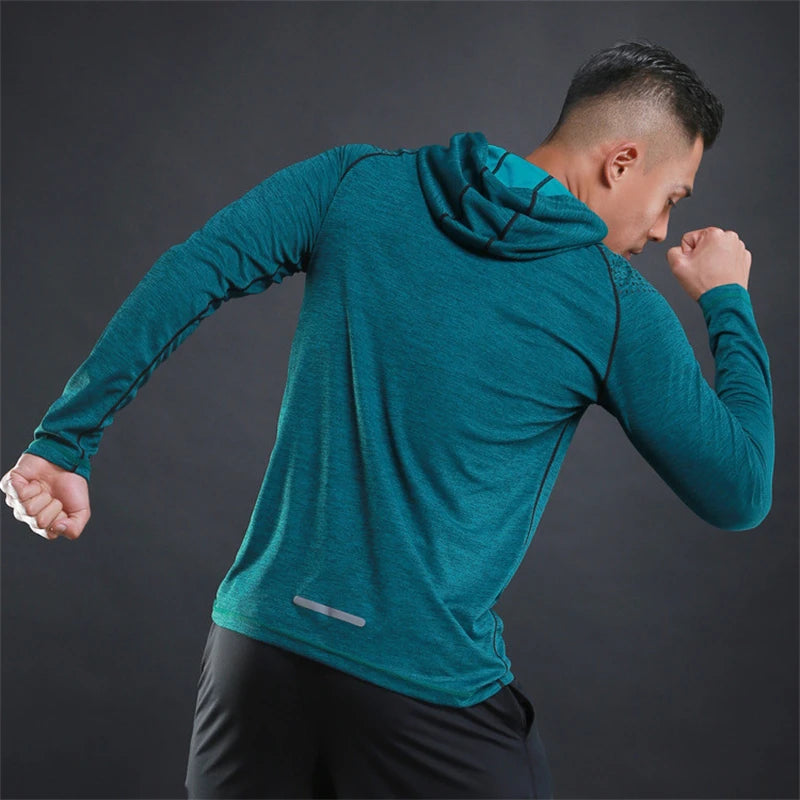 
                  
                    Men Hoodies Summer Running Fitness Casual Hooded Quick Dry Sweatshirts Solid Pullover Shirts with Hood Outdoor Gym Hoodie Man - MOUNT
                  
                