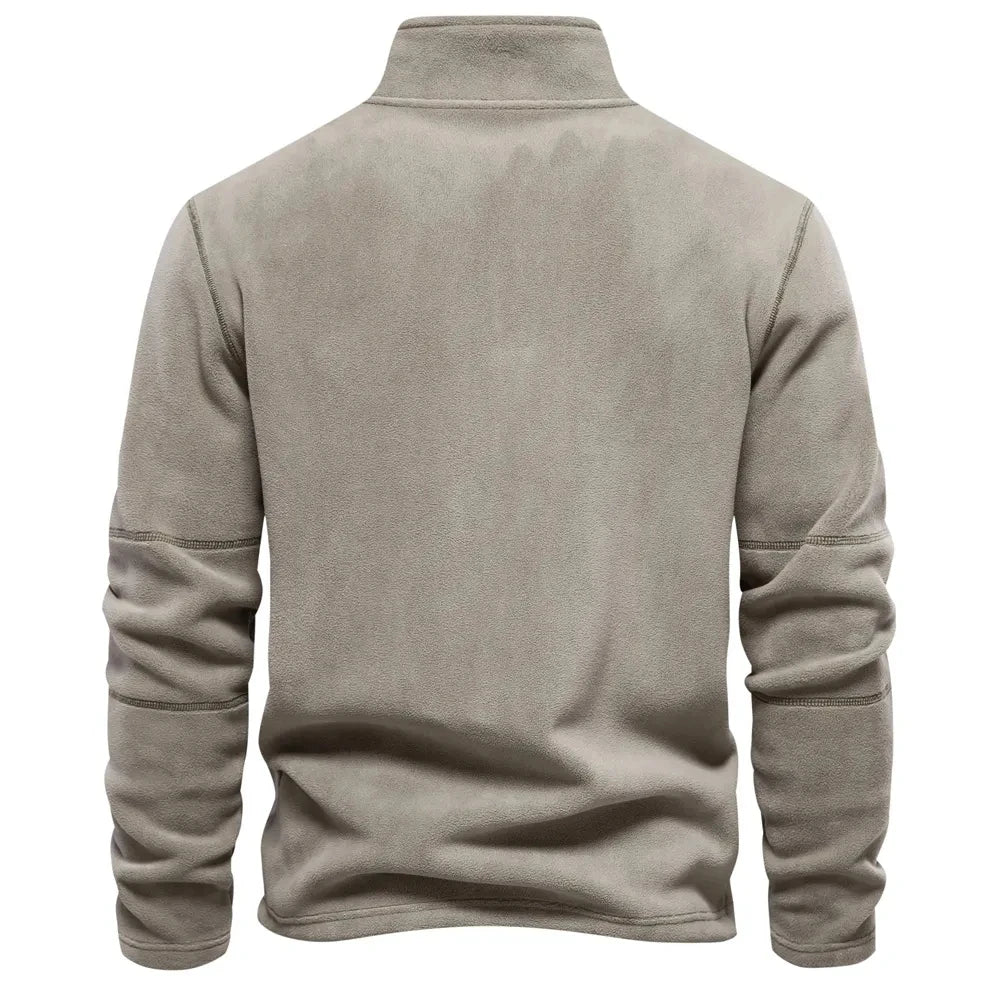 
                  
                    MOUNT New Autumn Winter Thicken Warm Fleece Jacket for Men Zipper Neck Pullover Brand Quality...
                  
                