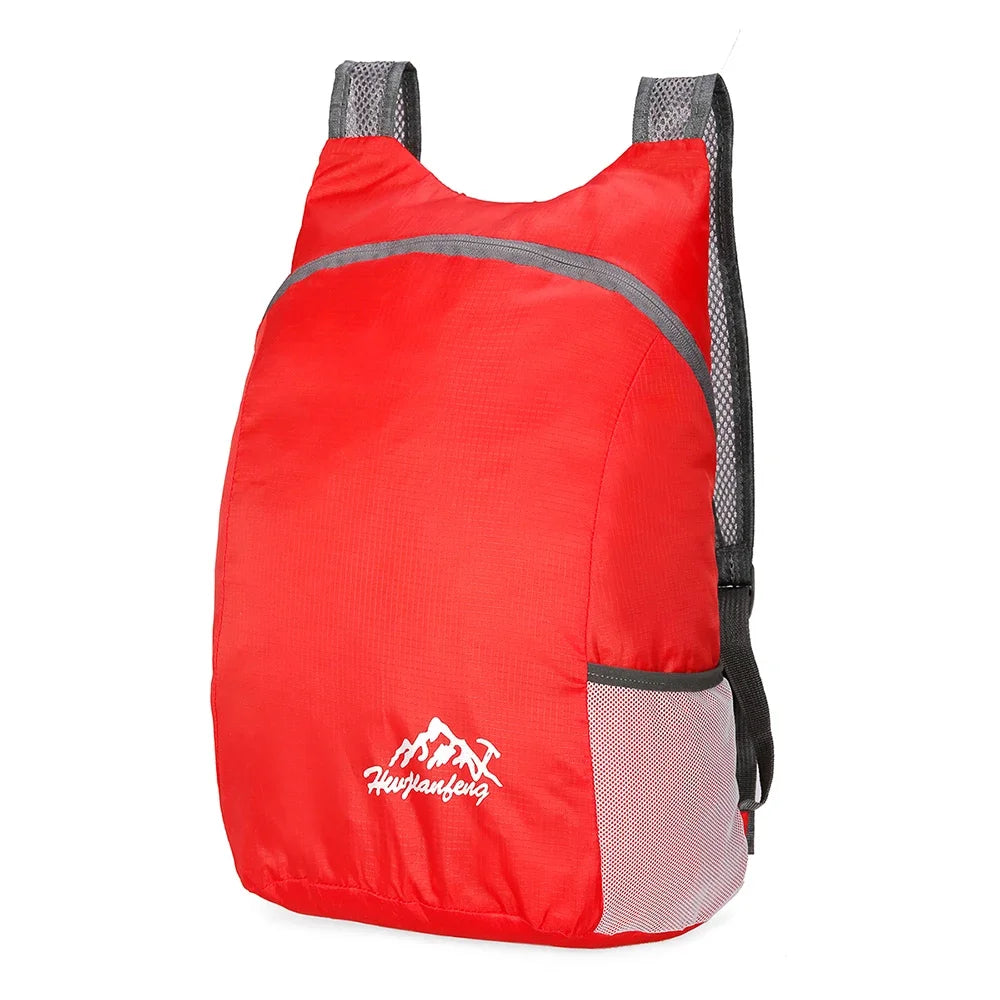 
                  
                    Men Foldable Lightweight Outdoor Backpack 20L Unisex Portable Camping Hiking Travel Daypack Leisure Waterproof Women Sport Bag - MOUNT
                  
                