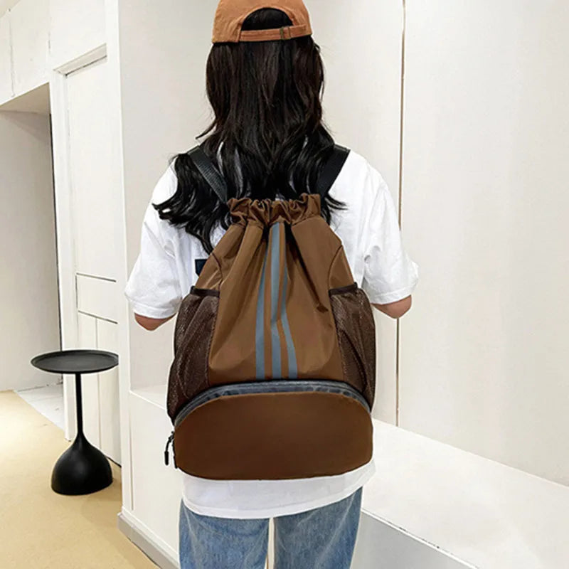 
                  
                    Men's Gym Bags Woman Travel Camping Fitness Male Large Ball Shoe Pocket For Basketball Students Bolsas Female Sports Backpacks
                  
                