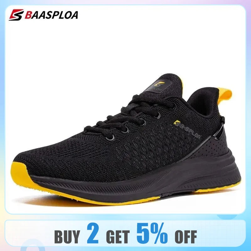 Running Shoes Lightweight Sport Shoes Mesh Breathable Casual Sneakers Non-Slip Outdoor for Men New Arrival - MOUNT