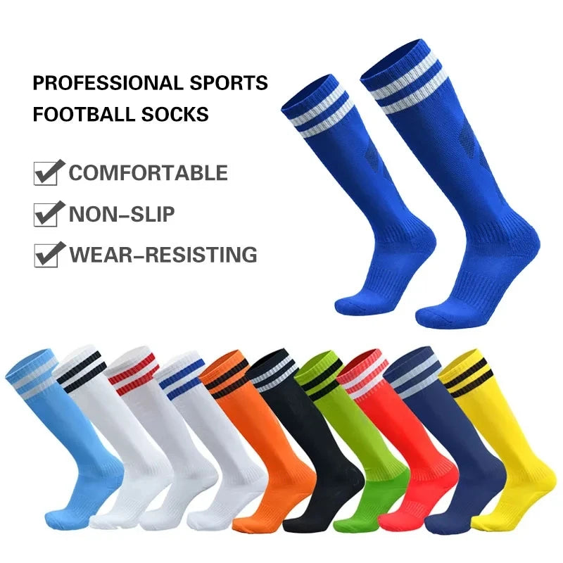 
                  
                    Football Socks For Men's Running Basketball Socks Non Slip Long Tube Stripes Fitness Breathable Rugby Free Shipping New Style
                  
                