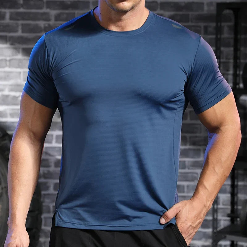 
                  
                    MOUNT Men's Gym Workout Muscle Fit Shirt Thin Loose-fitting Casual T-shirt Stretchy Quick-drying...
                  
                