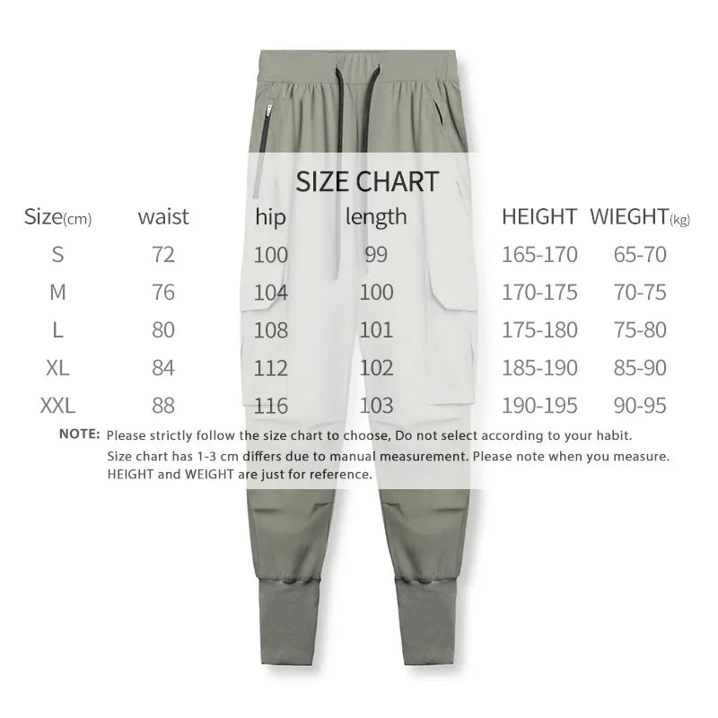 
                  
                    Men's Sport Pants Street Wear Elastic Fashion Casual Men Sweatpants with Pockets Gym Running Solid Training Trousers - MOUNT
                  
                
