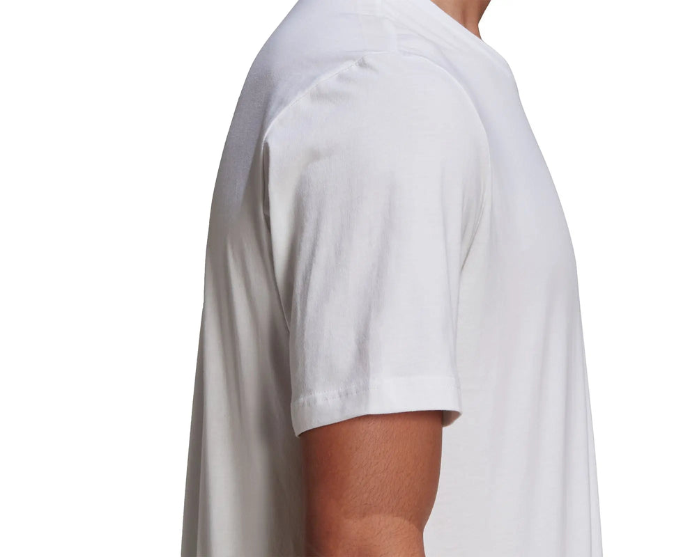 
                  
                    Adidas Original Men's Daily Wear T-Shirt White Color Sporty Walking Training Training Sports Daily M Sl Sj T-Shirt
                  
                