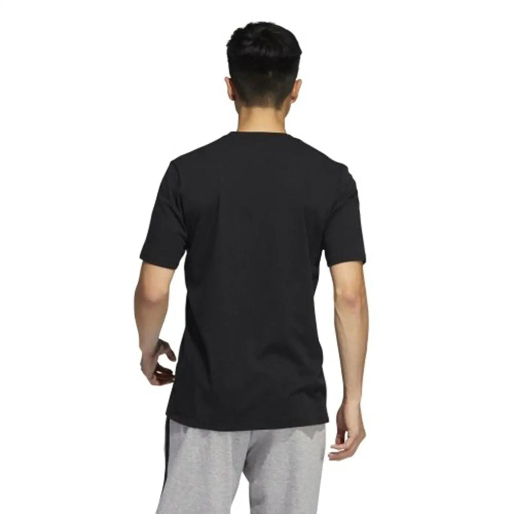 
                  
                    Adidas Original Men's Daily Wear T-Shirt Black Color Sporty Walking Training Training Sports Daily Unv ia Ss T-Shirt
                  
                