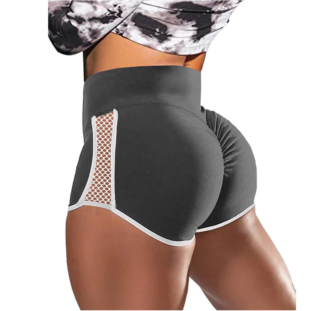 
                  
                    Cross-border European And American Foreign Trade Shorts High Waist Shaping Shorts Fitness Sports Pants Hollow Out Stitching Shorts
                  
                