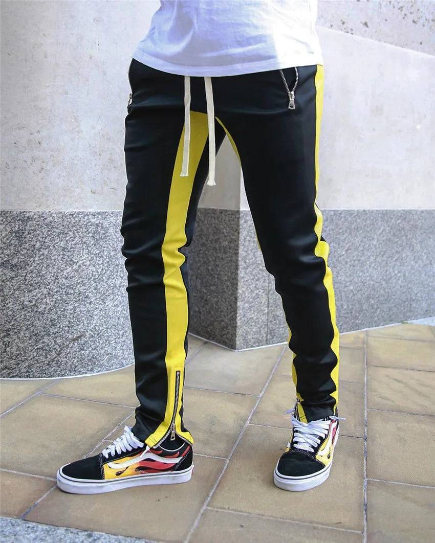 
                  
                    New Mens Casual Fashion Pants Sportswear Skinny Male Trousers Gyms Tracksuits Bottoms Hip Hop Streetwear Joggers Sweatpants K101
                  
                