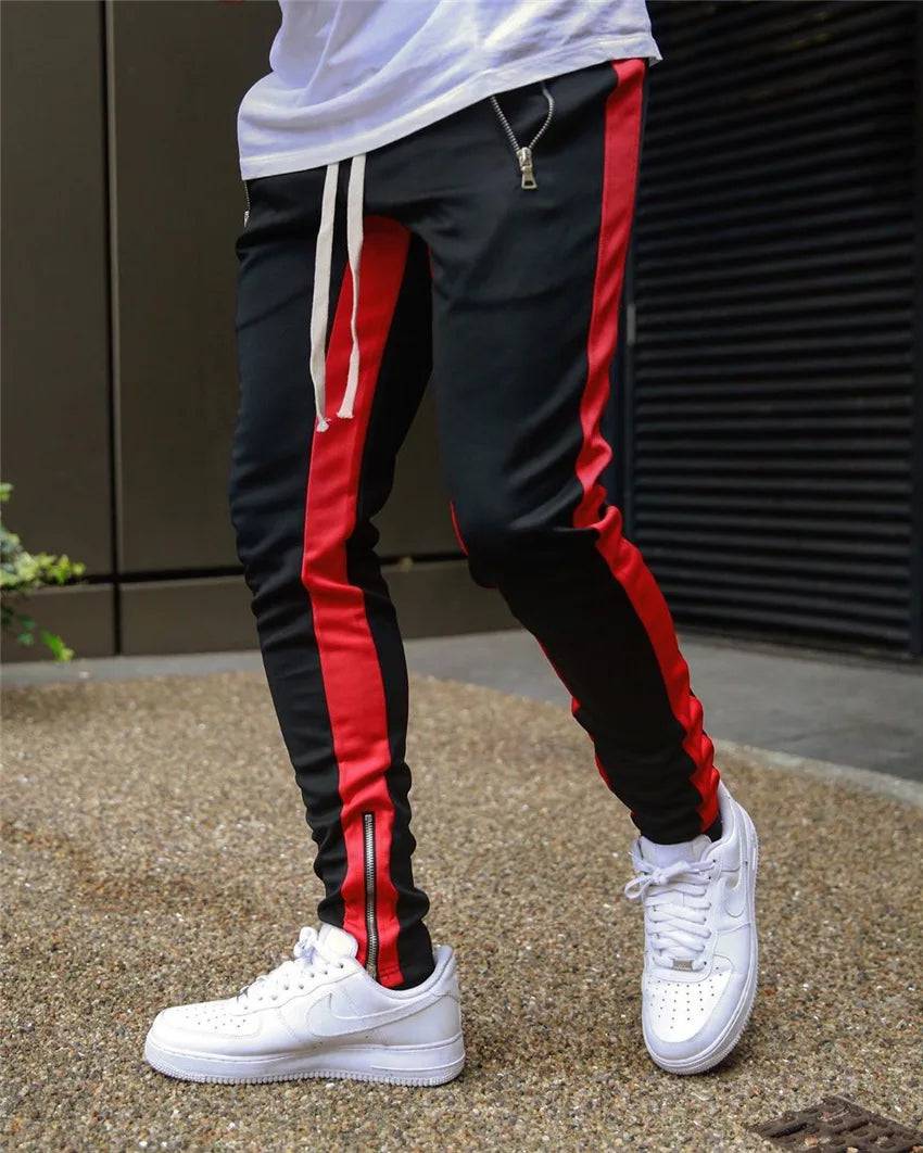 
                  
                    New Mens Casual Fashion Pants Sportswear Skinny Male Trousers Gyms Tracksuits Bottoms Hip Hop Streetwear Joggers Sweatpants K101
                  
                