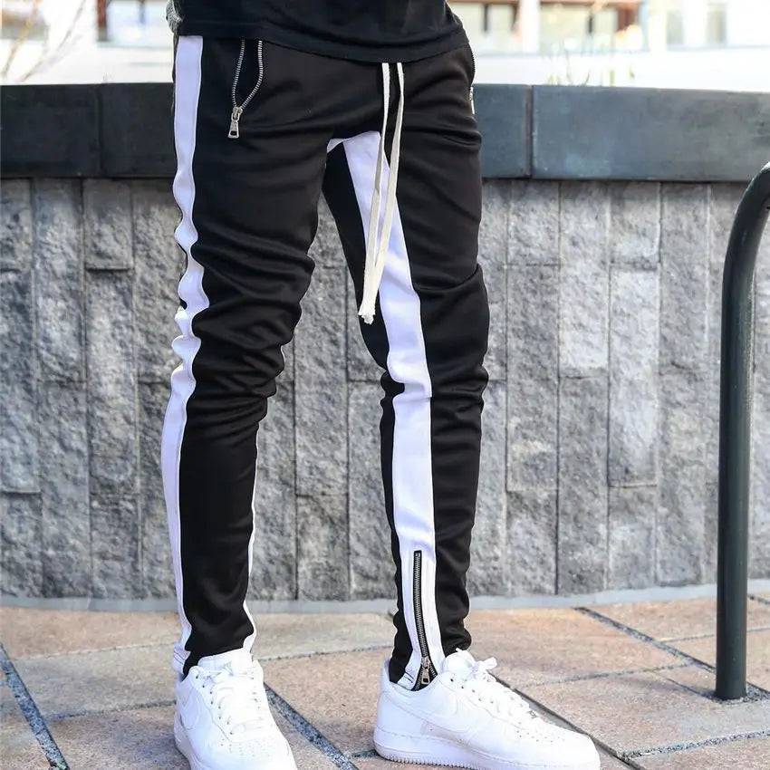 
                  
                    New Mens Casual Fashion Pants Sportswear Skinny Male Trousers Gyms Tracksuits Bottoms Hip Hop Streetwear Joggers Sweatpants K101
                  
                