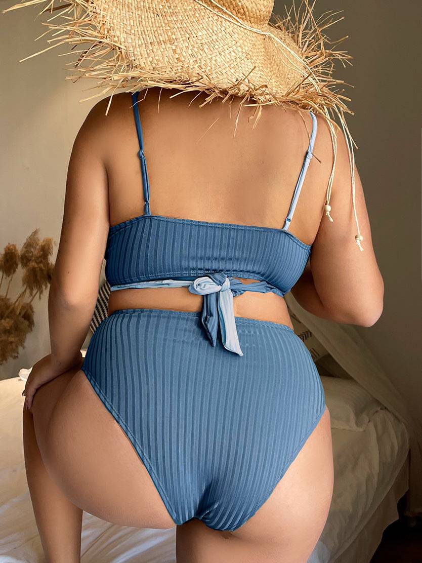 
                  
                    Bauhinia New 5XL Plus Size Swimsuits 2 Pieces Set Women High Waist Push Up Bikini Sets Flower Print Summer Large Bathing Suits
                  
                