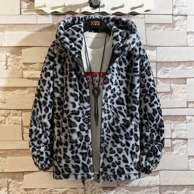 
                  
                    2023 Fall/winter Leopard Print Jacket Loose and Comfortable Cotton-padded Jacket Fashion Men's and Women's Autumn Warm Jacket
                  
                