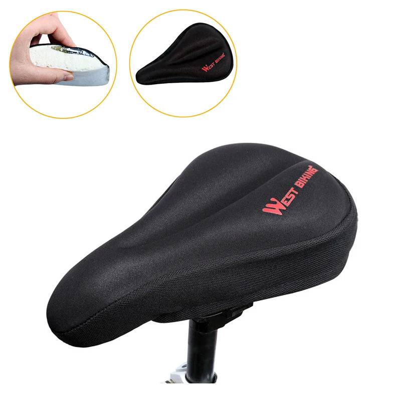 
                  
                    WEST BIKING Road Bike Saddle Cover Comfort Silicone Gel Seat Cushion Anti-slip Shockproof Mountain Cycling Bicycle Seat Cover
                  
                