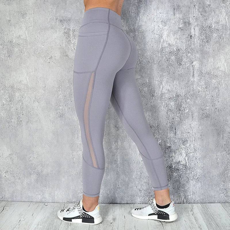 
                  
                    Women Yoga Sport Leggings Side Mobile Pocket Fitness Running Cycling Pant Stretchy Sportswear Gym Slim Pants
                  
                