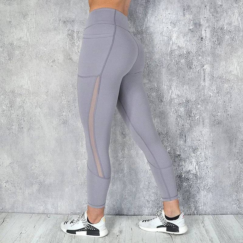 
                  
                    Women Yoga Sport Leggings Side Mobile Pocket Fitness Running Cycling Pant Stretchy Sportswear Gym Slim Pants
                  
                