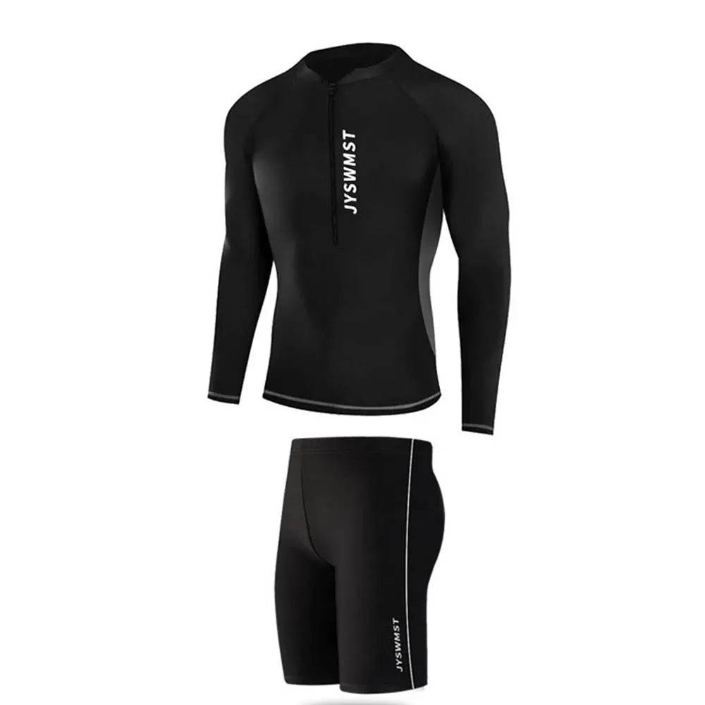 
                  
                    New Men's Quick-Drying Swimsuit Long-Sleeved Sun-proof Beach T-shirt Snorkeling Surfing Suit Water Sports Swimsuit Surfing Top
                  
                