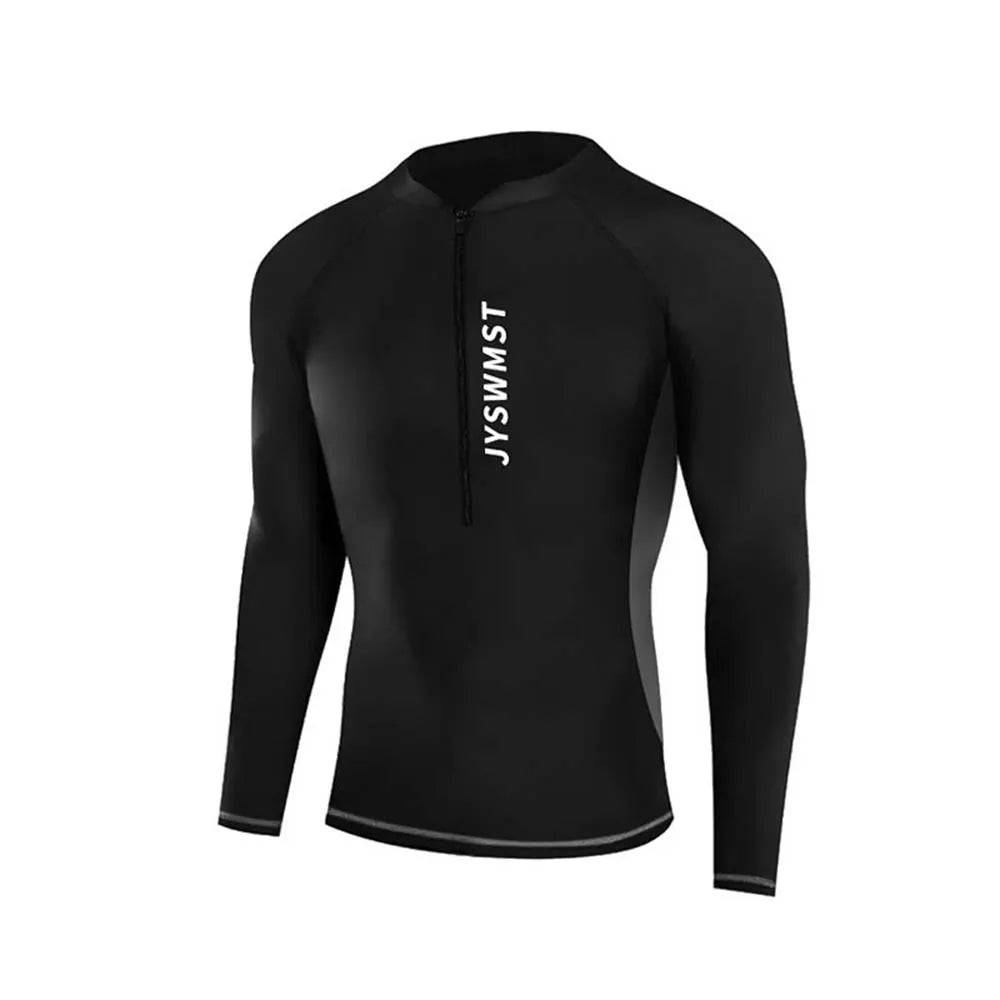 
                  
                    New Men's Quick-Drying Swimsuit Long-Sleeved Sun-proof Beach T-shirt Snorkeling Surfing Suit Water Sports Swimsuit Surfing Top
                  
                