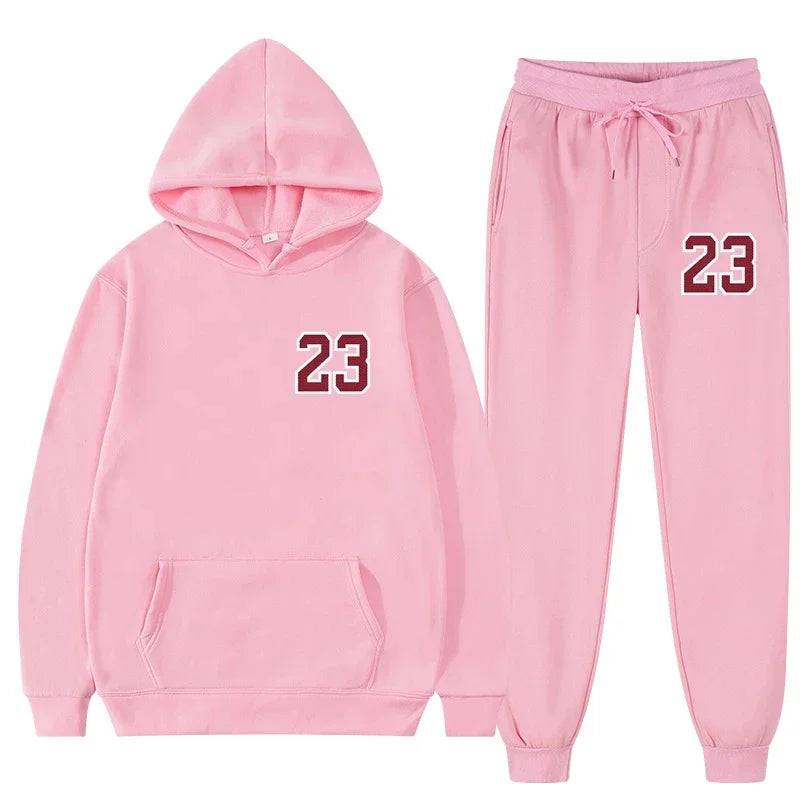 Hoodies + Sweatpants Men's Sports Set Male Suit Women's Tracksuit Women Groups Sweatshirts for Men Sport Pants 2 Piece Set Brand