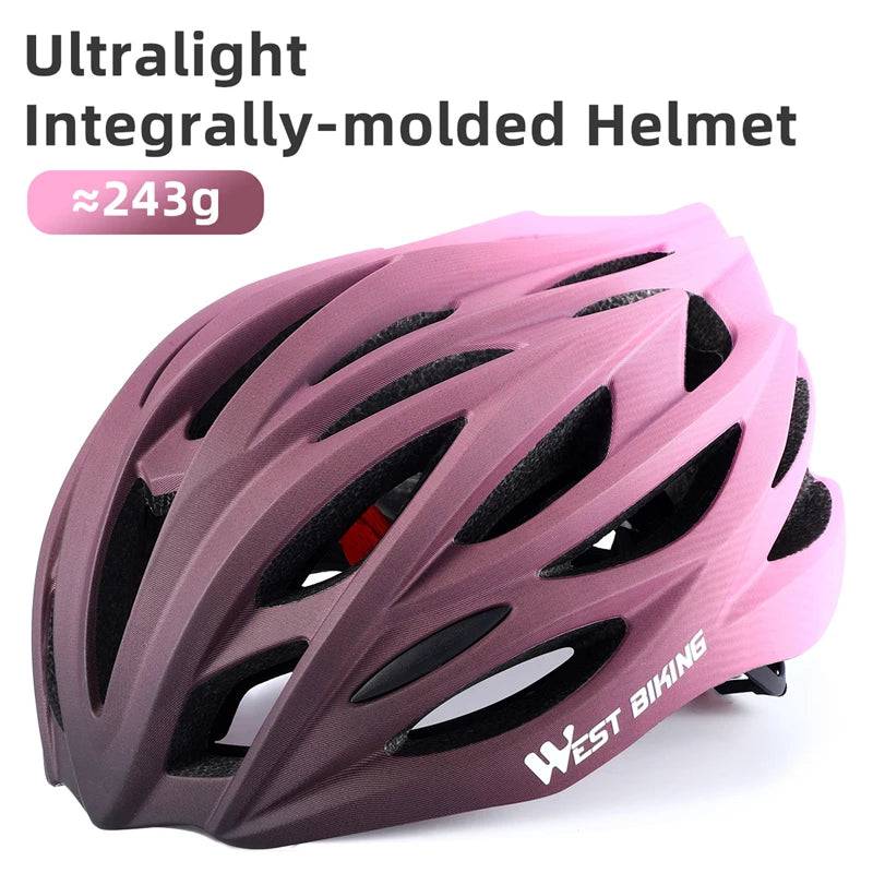 
                  
                    WEST BIKING Cycling Helmet Integrated Lightweight MTB Road Bike Safety Headset Men Women Caps Bicycle Hat Bike Accessories
                  
                