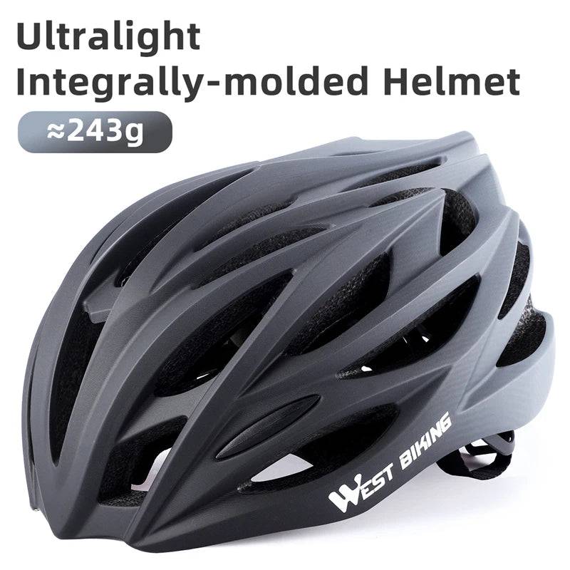 
                  
                    WEST BIKING Cycling Helmet Integrated Lightweight MTB Road Bike Safety Headset Men Women Caps Bicycle Hat Bike Accessories
                  
                