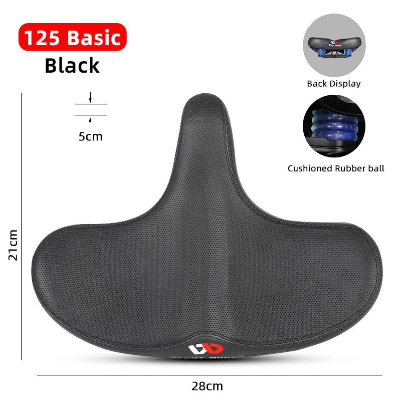 
                  
                    WEST BIKING Extra Wide MTB Bicycle Saddle Comfortable Thick Foam Shock Absorbtion Commuter Bike Seat E-Bike Cycling Cushion
                  
                