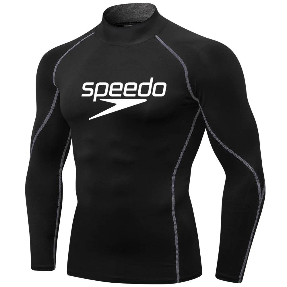 
                  
                    Men's Surfing Swimwear Long Sleeve UV Protection Rash Guard Diving Wear Summer Water Sports Beach Swimming Surf Tight T-shirts
                  
                