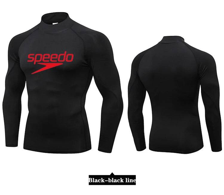 
                  
                    Men's Surfing Swimwear Long Sleeve UV Protection Rash Guard Diving Wear Summer Water Sports Beach Swimming Surf Tight T-shirts
                  
                