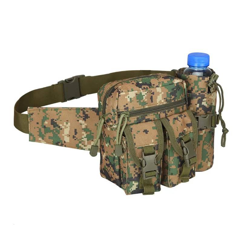 
                  
                    2024 New Waist Pack Bag Nylon Hiking Water Bottle Phone Bag Outdoor Sports Hunting Climbing Camp Belt Bag
                  
                