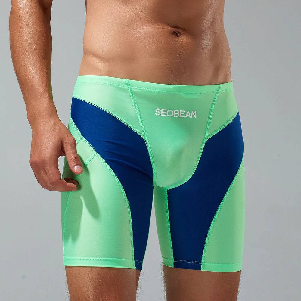 
                  
                    Men Tight Swim Shorts Professional Quick Dry Swimming Trunks For Men Plus Size Swim Short Pants Male Swimsuit Surfing Jammer
                  
                