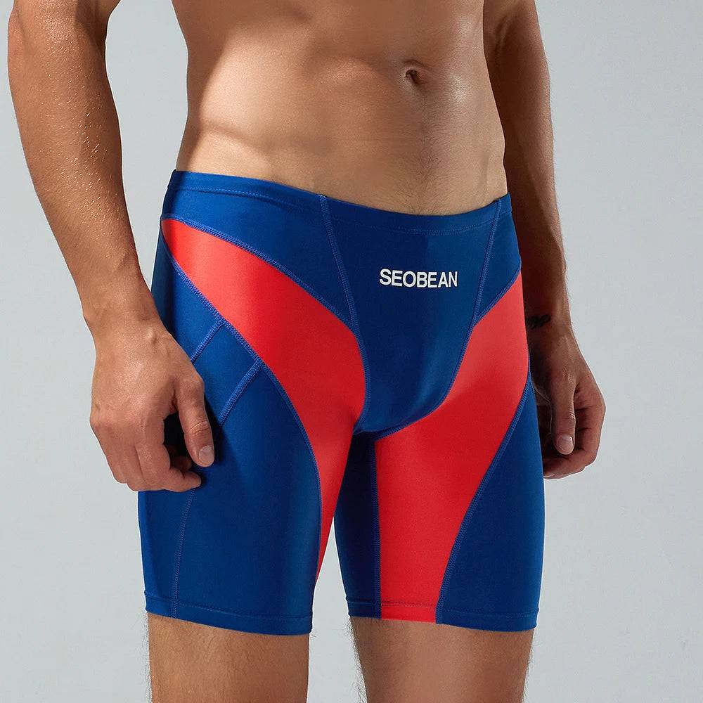 
                  
                    Men Tight Swim Shorts Professional Quick Dry Swimming Trunks For Men Plus Size Swim Short Pants Male Swimsuit Surfing Jammer
                  
                