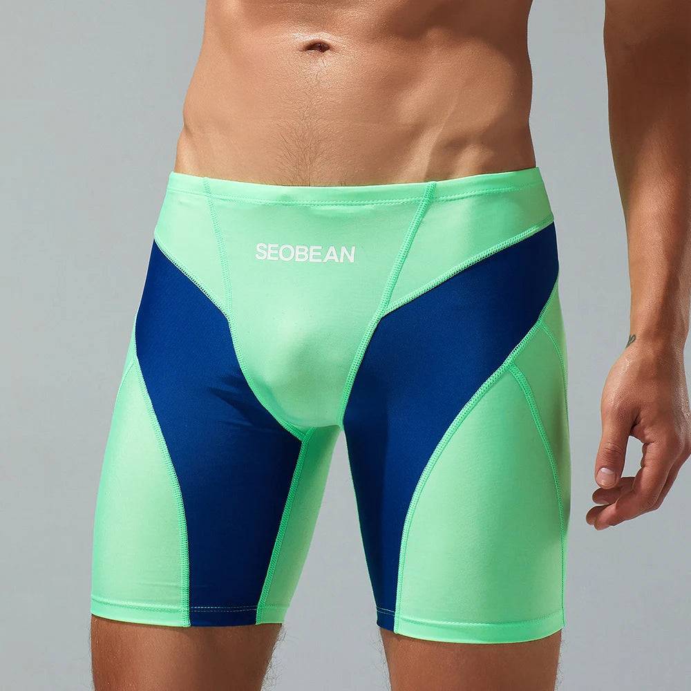 
                  
                    Men Tight Swim Shorts Professional Quick Dry Swimming Trunks For Men Plus Size Swim Short Pants Male Swimsuit Surfing Jammer
                  
                