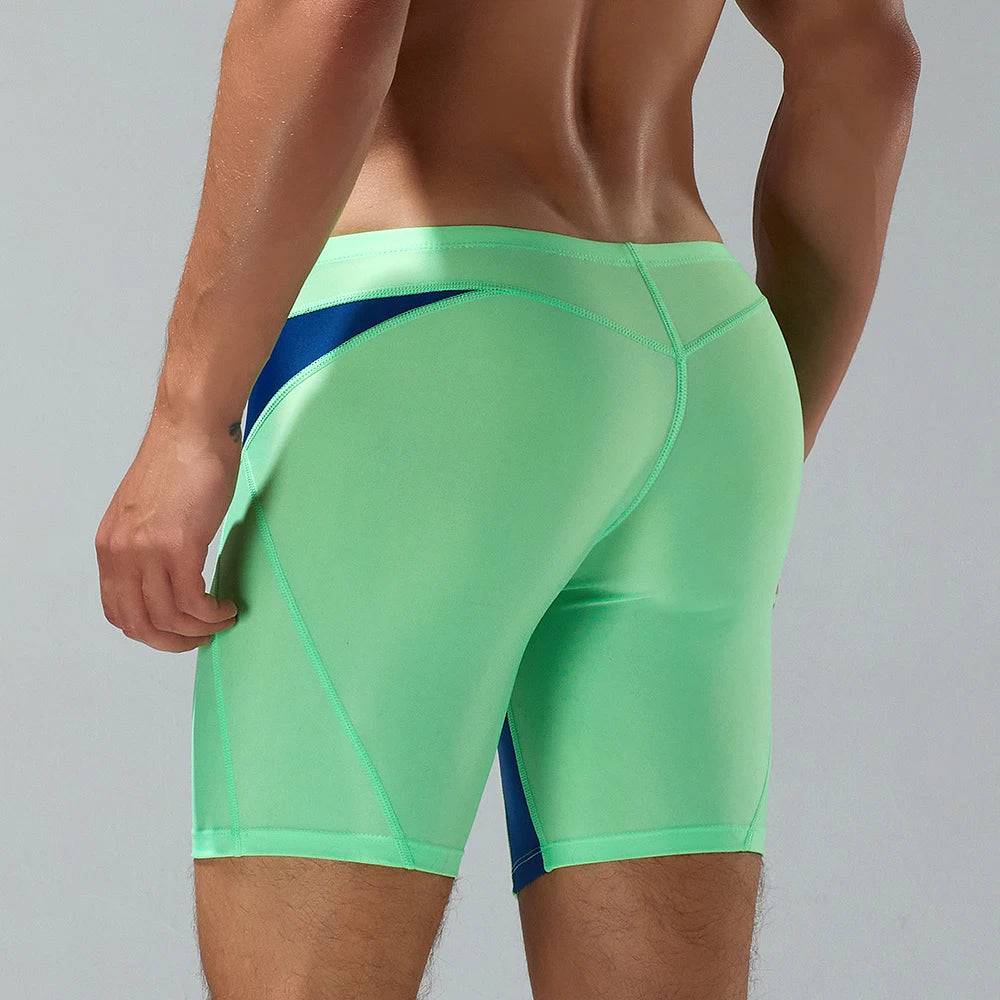 
                  
                    Men Tight Swim Shorts Professional Quick Dry Swimming Trunks For Men Plus Size Swim Short Pants Male Swimsuit Surfing Jammer
                  
                