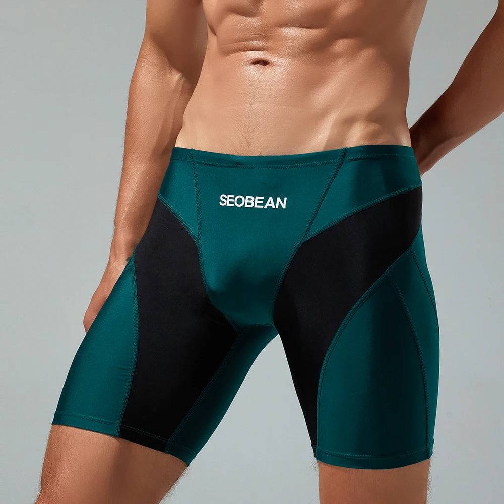 
                  
                    Men Tight Swim Shorts Professional Quick Dry Swimming Trunks For Men Plus Size Swim Short Pants Male Swimsuit Surfing Jammer
                  
                