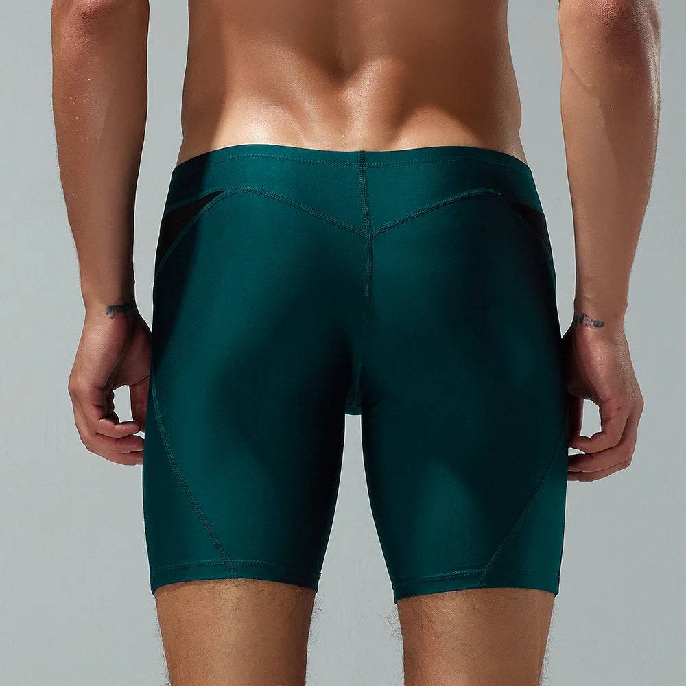 
                  
                    Men Tight Swim Shorts Professional Quick Dry Swimming Trunks For Men Plus Size Swim Short Pants Male Swimsuit Surfing Jammer
                  
                