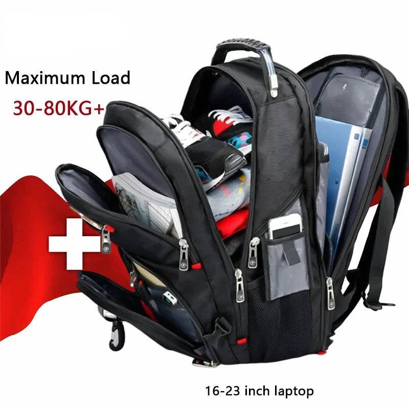 SWISS MILITARY Multifunction Large Capacity Male Bag Fashion Travel Usb Charging Waterproof 23 inch Laptop Backpack Men Mochila