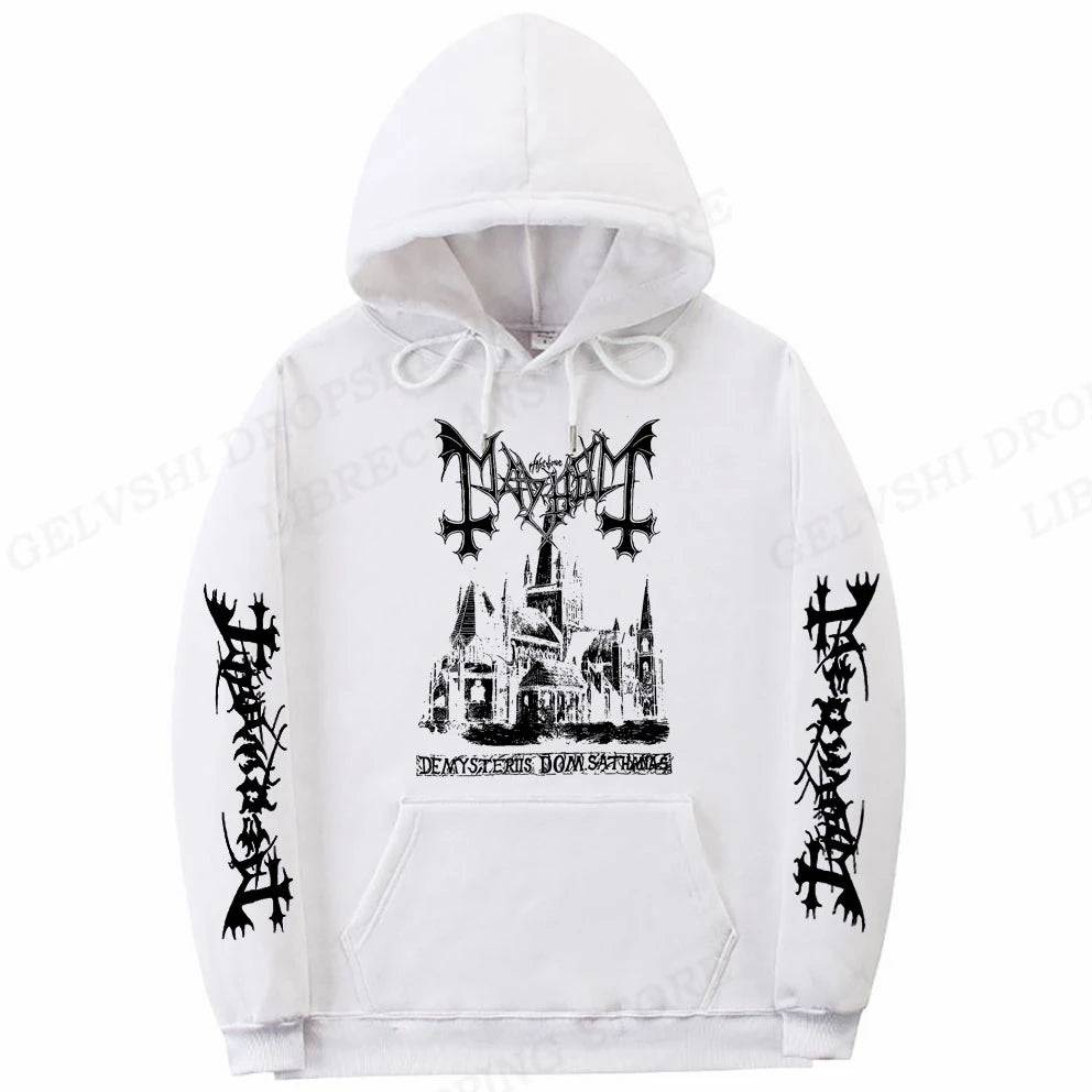 
                  
                    The Mayhem Deathcrush Hoodie Men Fashion Hoodie japanese Y2k Hoodies Boy Coats Women Sweats Cosplay Clothes Boy Tracksuit Unisex
                  
                