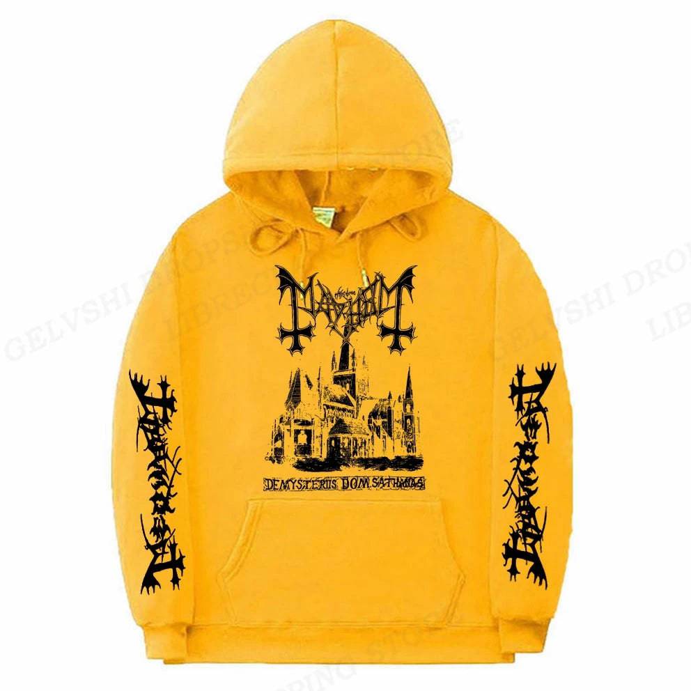 
                  
                    The Mayhem Deathcrush Hoodie Men Fashion Hoodie japanese Y2k Hoodies Boy Coats Women Sweats Cosplay Clothes Boy Tracksuit Unisex
                  
                