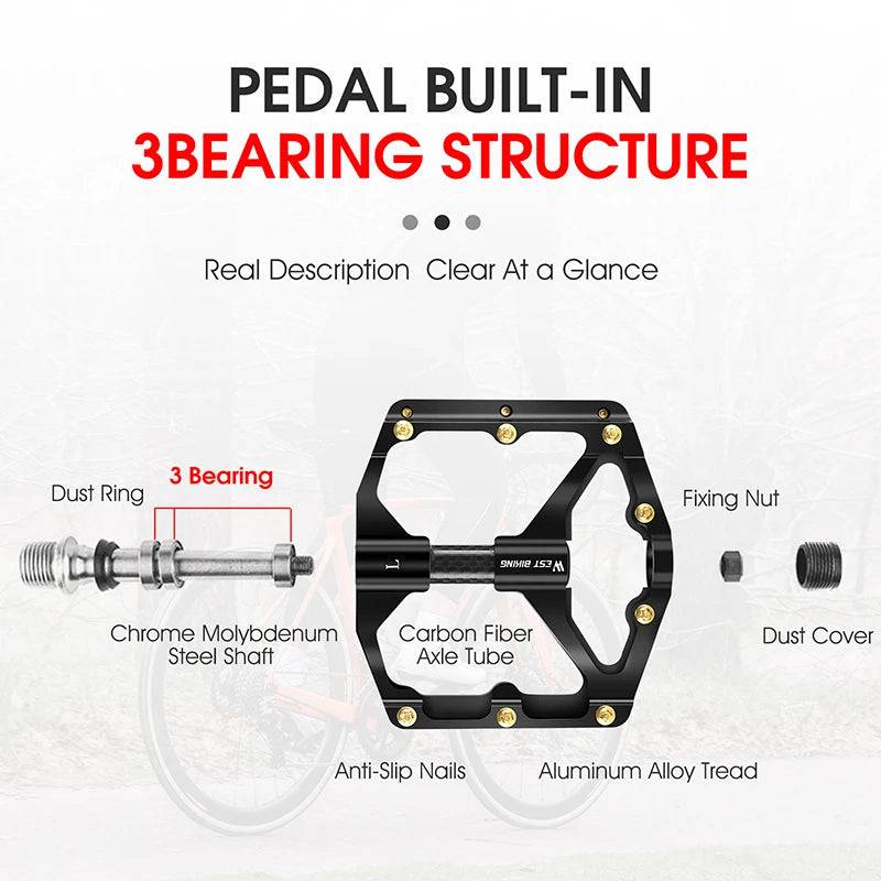 
                  
                    WEST BIKING MTB Cycling Pedals Sealed Bearing Ultralight Aluminum Alloy Footboard Anti-Slip Bicycle Platform Pedals Bike Parts
                  
                