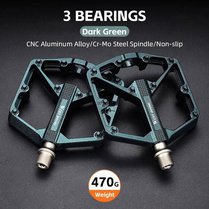 
                  
                    WEST BIKING MTB Cycling Pedals Sealed Bearing Ultralight Aluminum Alloy Footboard Anti-Slip Bicycle Platform Pedals Bike Parts
                  
                