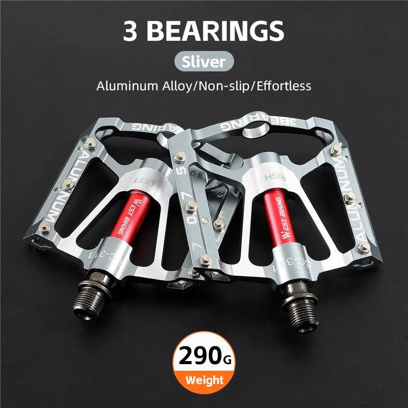 
                  
                    WEST BIKING MTB Cycling Pedals Sealed Bearing Ultralight Aluminum Alloy Footboard Anti-Slip Bicycle Platform Pedals Bike Parts
                  
                