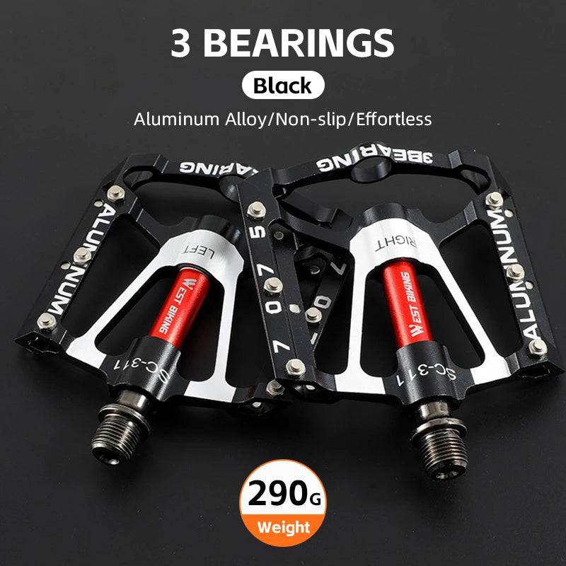 
                  
                    WEST BIKING MTB Cycling Pedals Sealed Bearing Ultralight Aluminum Alloy Footboard Anti-Slip Bicycle Platform Pedals Bike Parts
                  
                