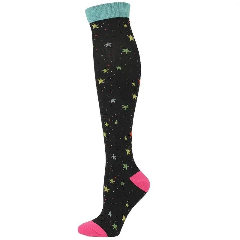 
                  
                    Compression Socks Varicose Veins Pregnancy Edema Knee High Elastic Socks Gym Outdoor Sports Running Fitness Travel Cycling Socks
                  
                