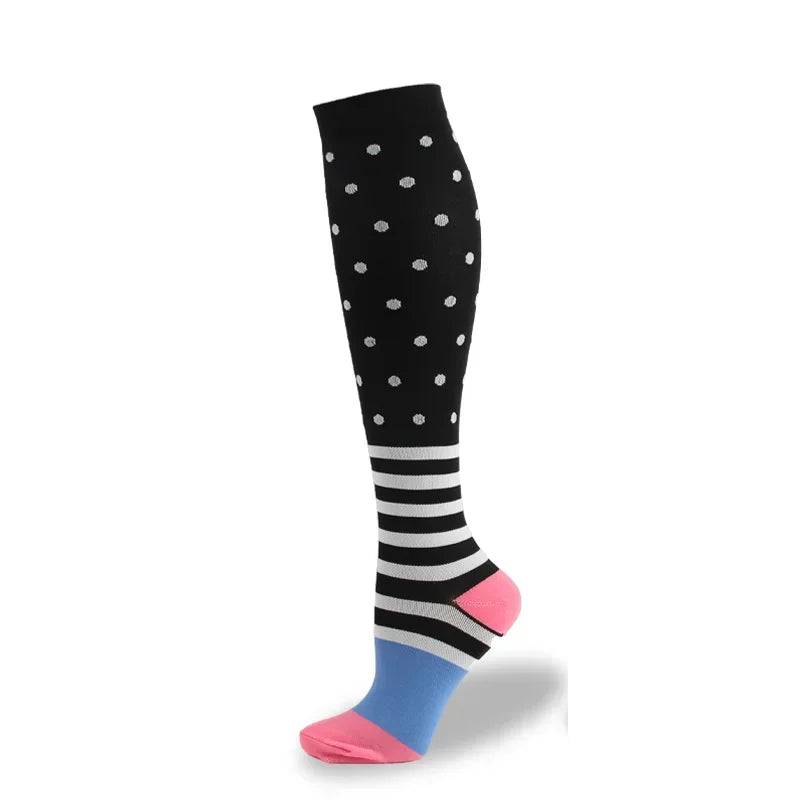 
                  
                    Unisex Compression Socks For Men Women Cycling Socks Suitable For Medical Edema Diabetes Varicose Vein Running Gym Marathon Sock
                  
                