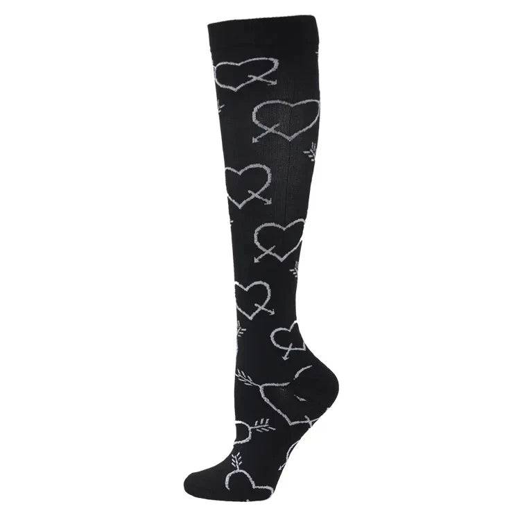 
                  
                    Unisex Compression Socks For Men Women Cycling Socks Suitable For Medical Edema Diabetes Varicose Vein Running Gym Marathon Sock
                  
                