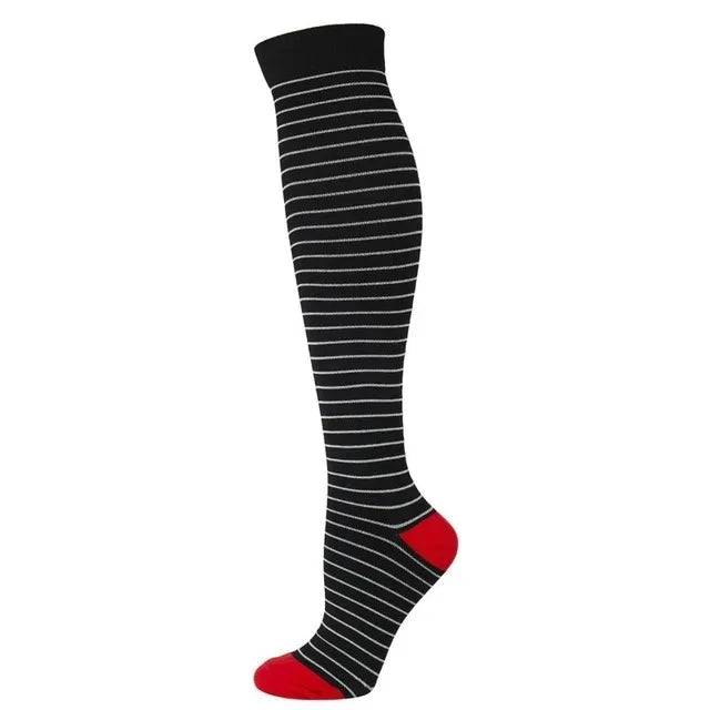 
                  
                    Unisex Compression Socks For Men Women Cycling Socks Suitable For Medical Edema Diabetes Varicose Vein Running Gym Marathon Sock
                  
                