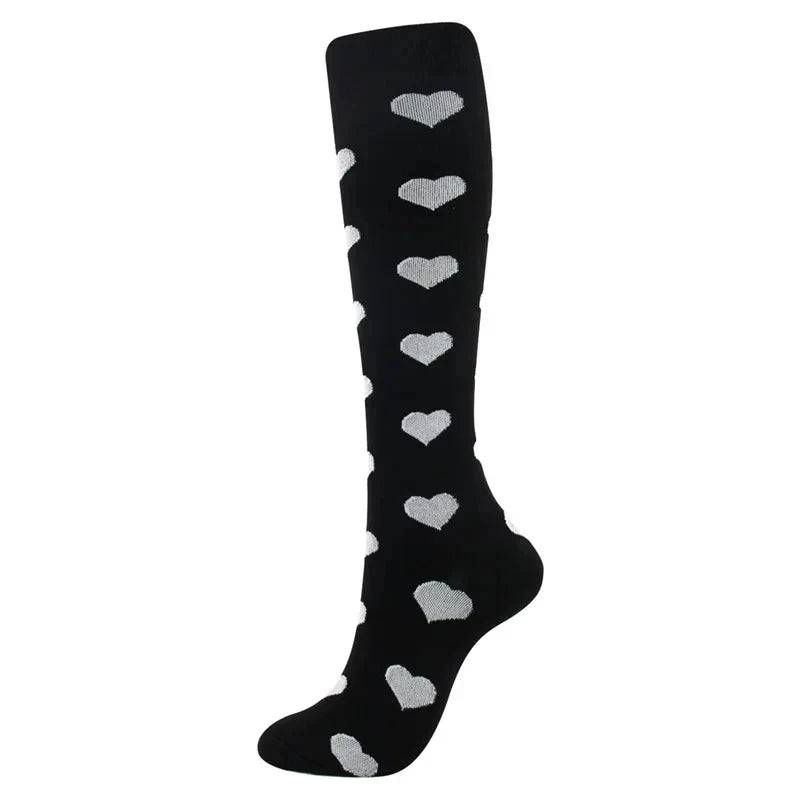 
                  
                    Unisex Compression Socks For Men Women Cycling Socks Suitable For Medical Edema Diabetes Varicose Vein Running Gym Marathon Sock
                  
                