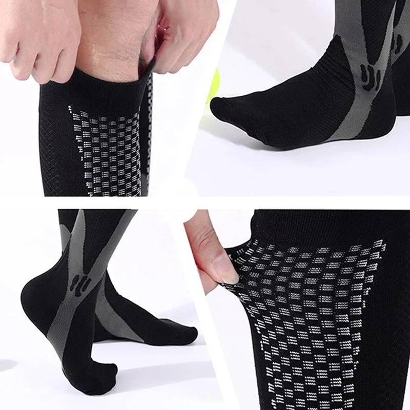 
                  
                    Running Compression Socks 20 30mmgh Varicose Veins Socks Men Basketball Football Rugby Marathon Cycling Sports Socks Elastic New
                  
                