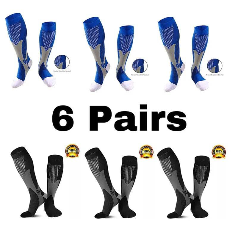 
                  
                    Running Compression Socks 20 30mmgh Varicose Veins Socks Men Basketball Football Rugby Marathon Cycling Sports Socks Elastic New
                  
                